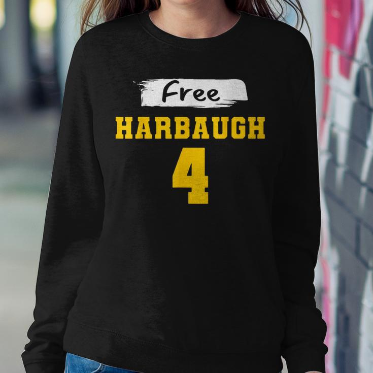 Harbaugh 4 Fall Season Women Sweatshirt Personalized Gifts