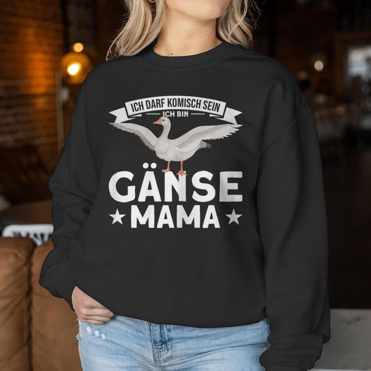 Ich Darf Komisch Sein Ich Bin Gese Mama Sweatshirt Frauen Lustige Geschenke