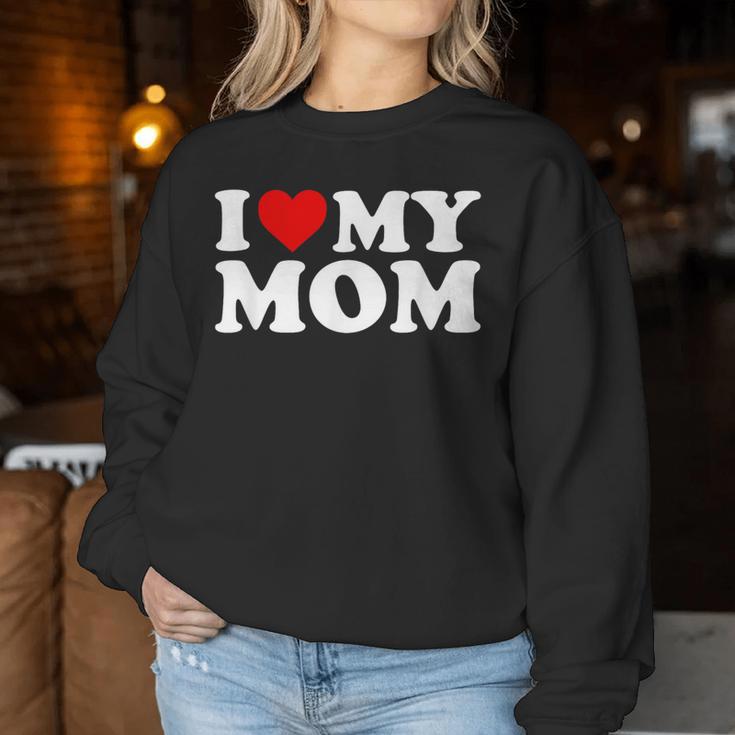 Ich Liebe Meine Mutter Sweatshirt Frauen Lustige Geschenke