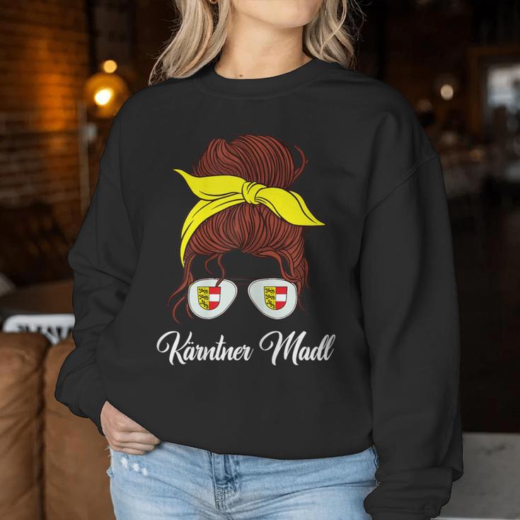 Kärnten Kärntner Madl Kärntner Coat Of Arms Girls Sweatshirt Frauen Lustige Geschenke