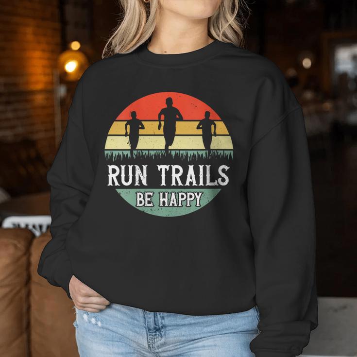 Keep Hammering Mountain Trail Runner Motivational Women Sweatshirt Unique Gifts