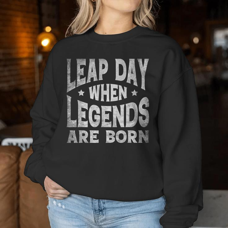 Leap Day February 29 Birthday Leap Year For & Cool Women Sweatshirt Unique Gifts