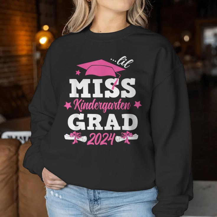 Lil Miss Kindergarten Grad Last Day Of School Graduation Women Sweatshirt Unique Gifts