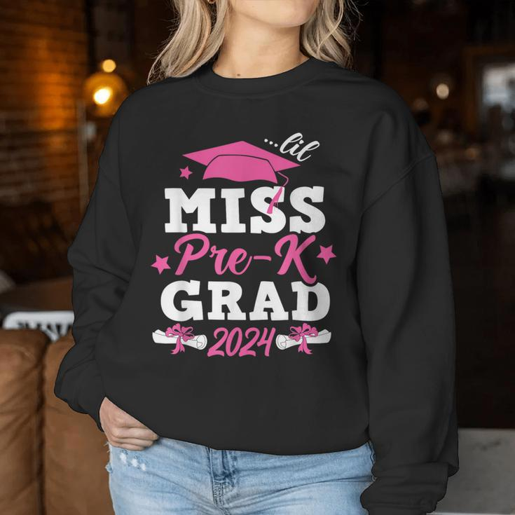 Lil Miss Pre-K Grad Last Day Of School Graduation Women Sweatshirt Unique Gifts