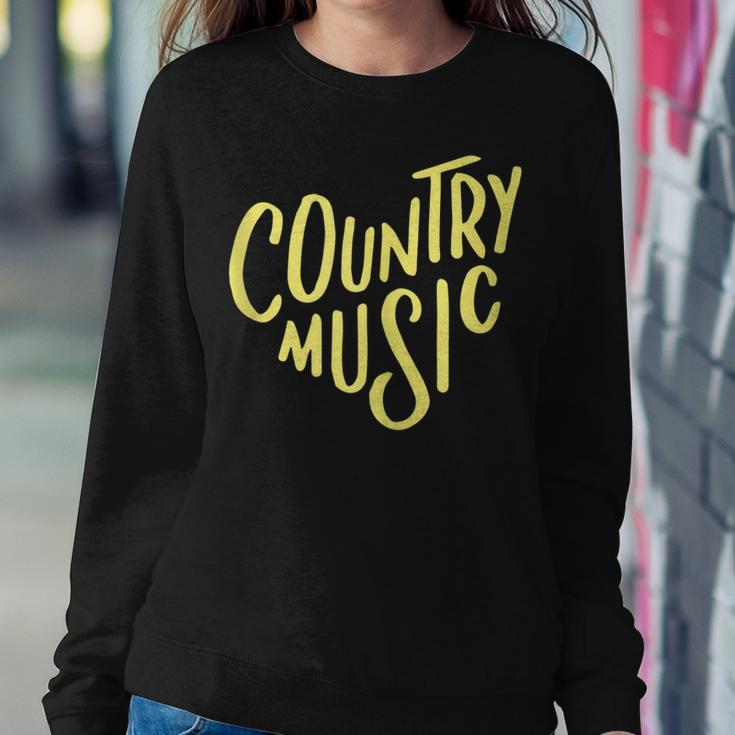 I Love Country Music Boho Music Lovers For Men Women Sweatshirt Unique Gifts
