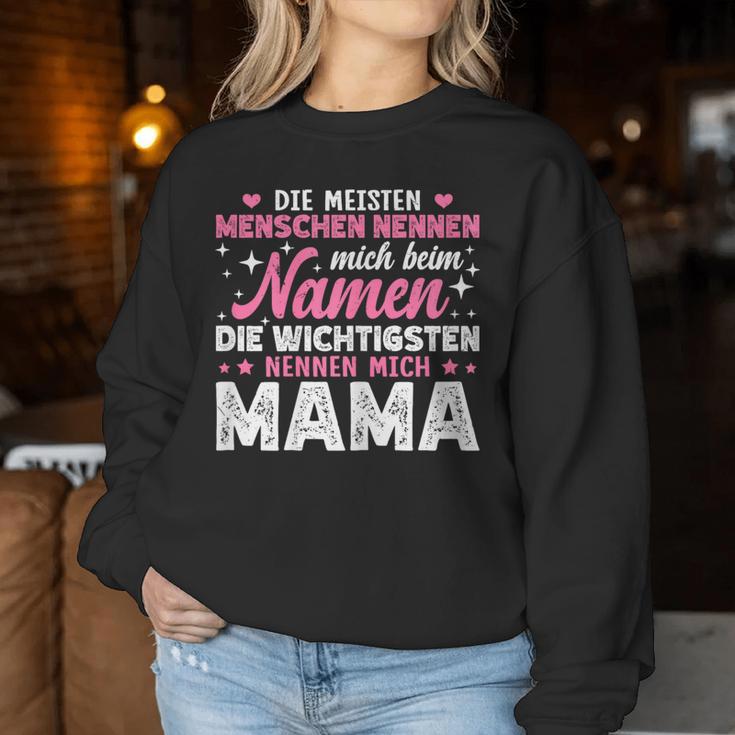 Lustiges Die Wichtigsten Nennen Mich Mama Muttertag Sweatshirt Frauen Lustige Geschenke