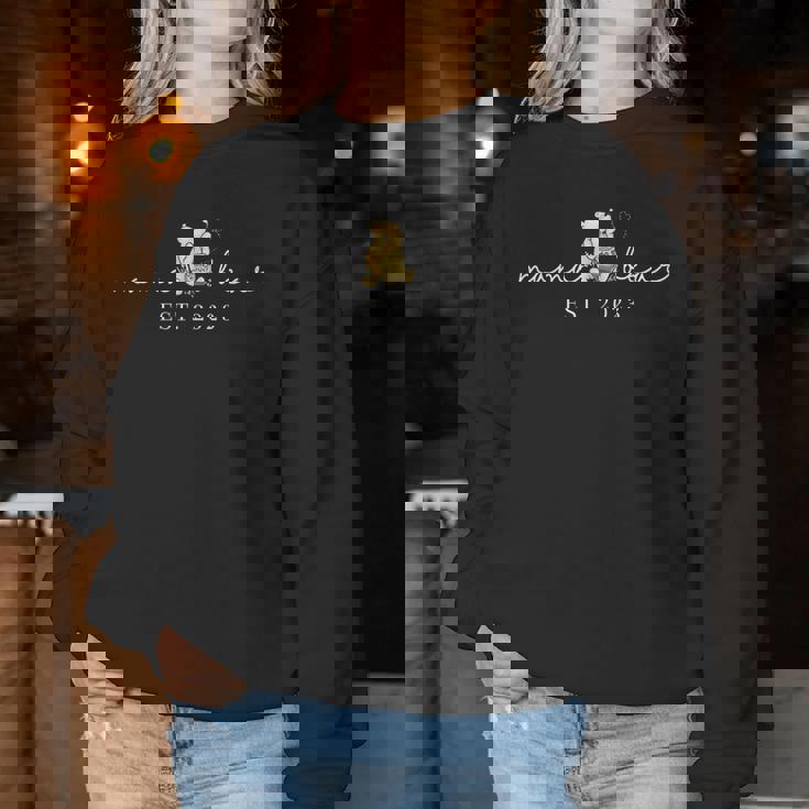 Mama Bear Est 2023 Happy Mother's Day New Mom Pregnancy Women Sweatshirt Unique Gifts