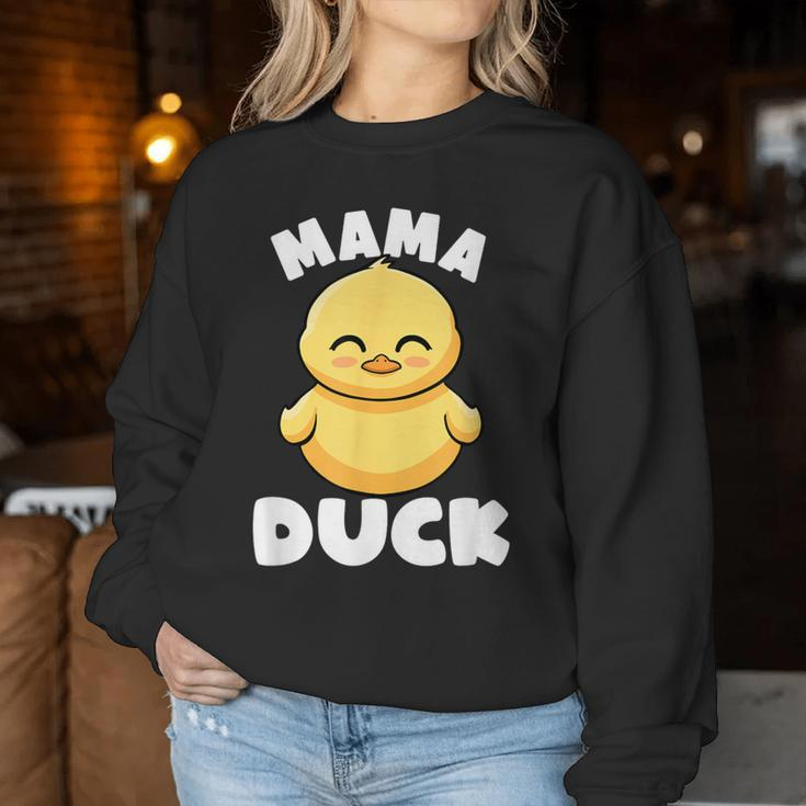 Mama Duck Mama I Love Ducks Lady Lover Rubber Duck Women Sweatshirt Unique Gifts