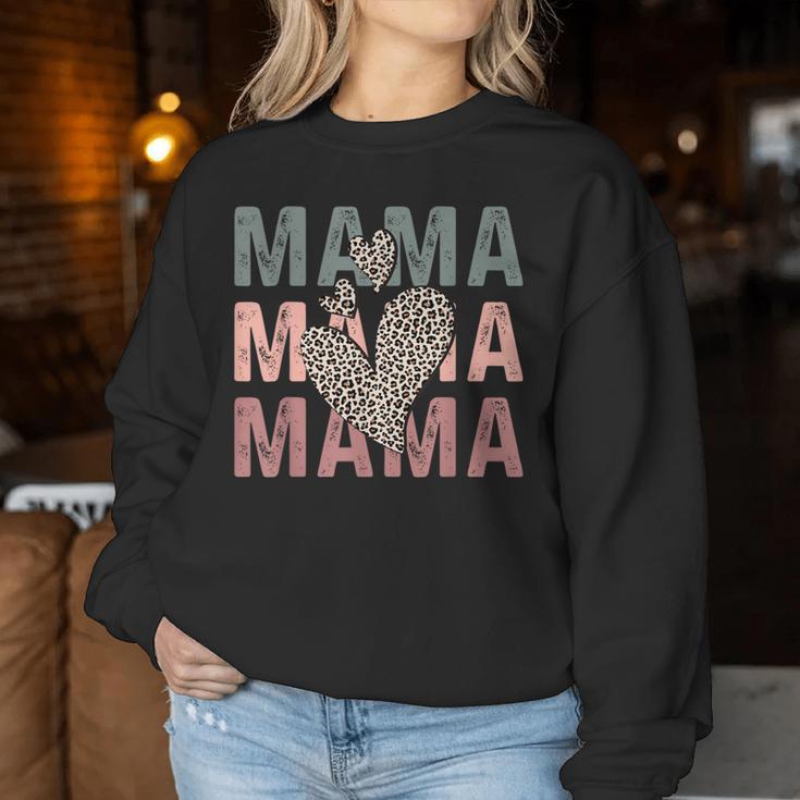 Mama Mama Herz Lustig Mama Muttertag Sweatshirt Frauen Lustige Geschenke