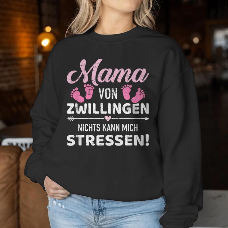 Mamaon Zwillingen Nichts Kann Mich Stresse Sweatshirt Frauen Lustige Geschenke