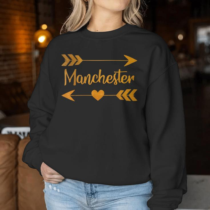 Manchester Nh New Hampshire City Home Usa Women Women Sweatshirt Unique Gifts
