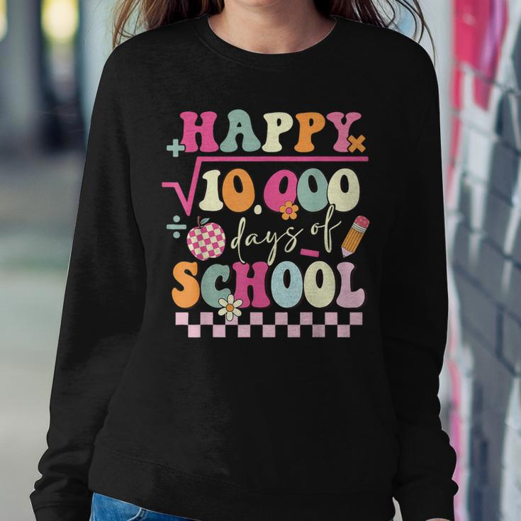 Math Formula 100 Days Of School Teacher 100Th Day Of School Women Sweatshirt Unique Gifts