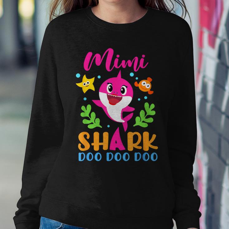 Mimi Shark Mimi Shark Lover Family Mother's Day Women Sweatshirt Unique Gifts