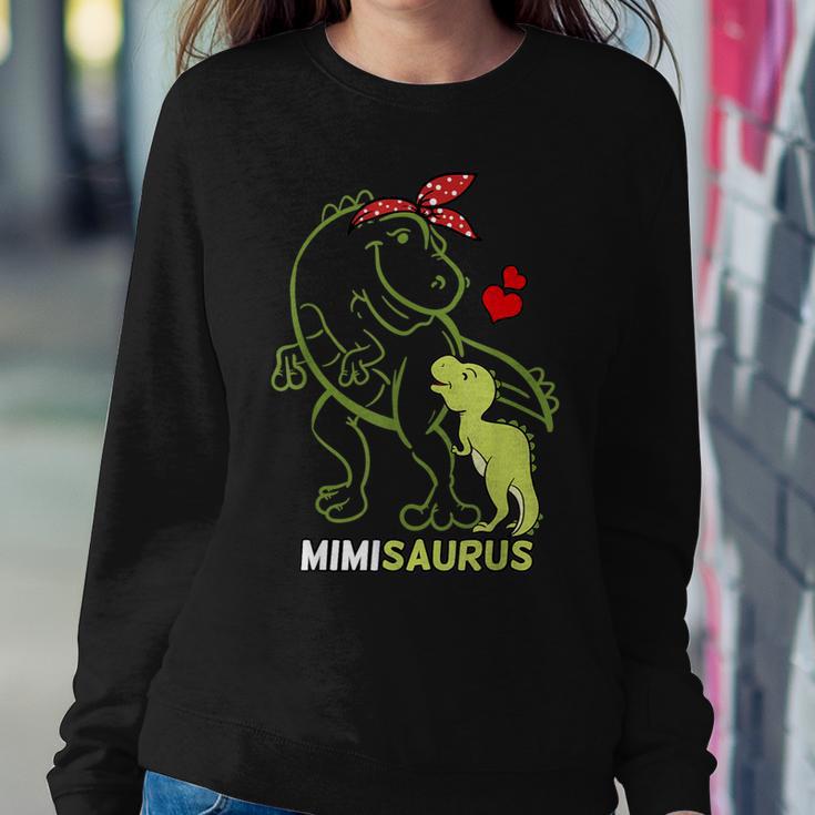 Mimisaurus Mimi Tyrannosaurus Dinosaur Baby Mother's Day Women Sweatshirt Unique Gifts