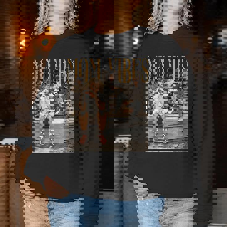 Mom Vibes 70S 80S 90S Mama Mom Show Women Sweatshirt Unique Gifts