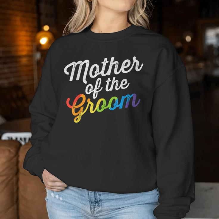 Mother Of The Groom Gay Lesbian Wedding Lgbt Same Sex Women Sweatshirt Unique Gifts