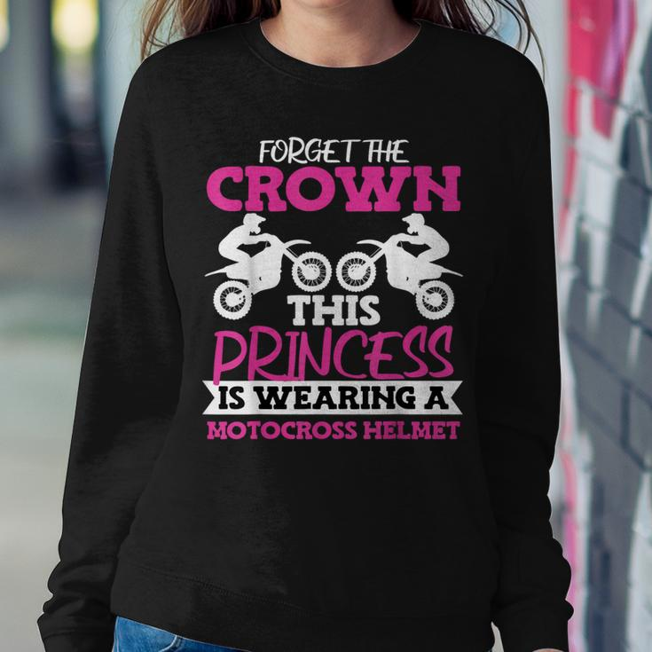 Motocross Dirt Bike Girl Women Sweatshirt Unique Gifts