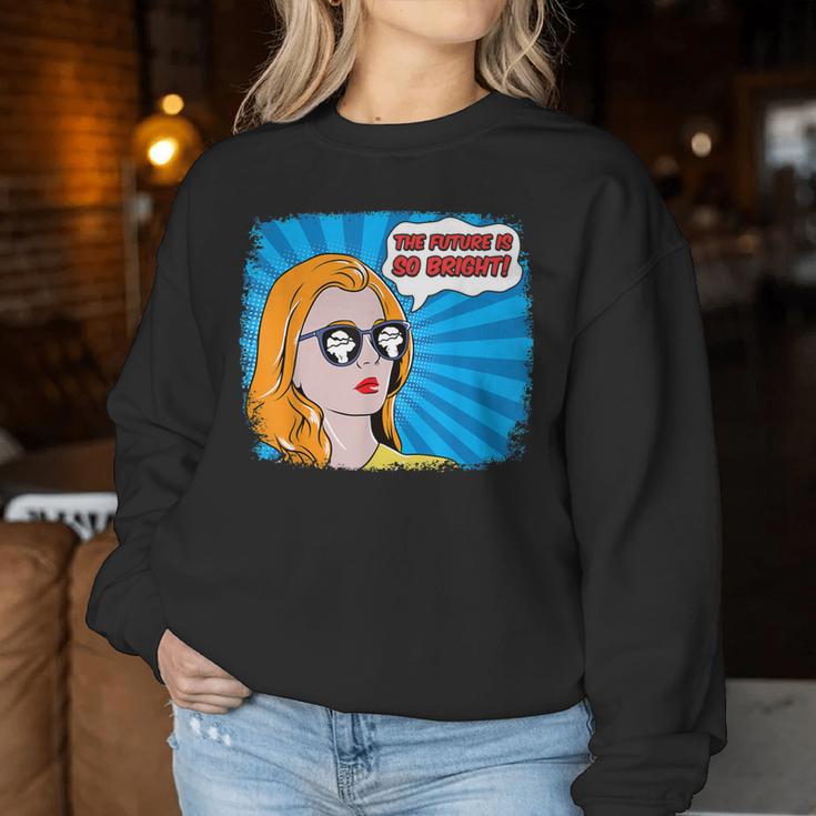 Mushroom Cloud BombNuclear Bomb War Women Sweatshirt Unique Gifts