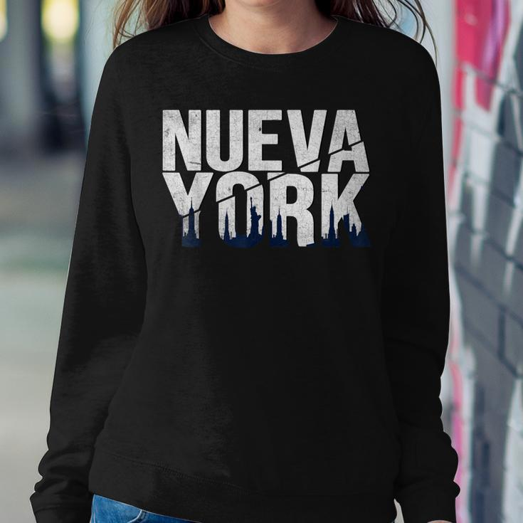 Nueva York New York Retro Style Vintage Spanish Women Women Sweatshirt Unique Gifts