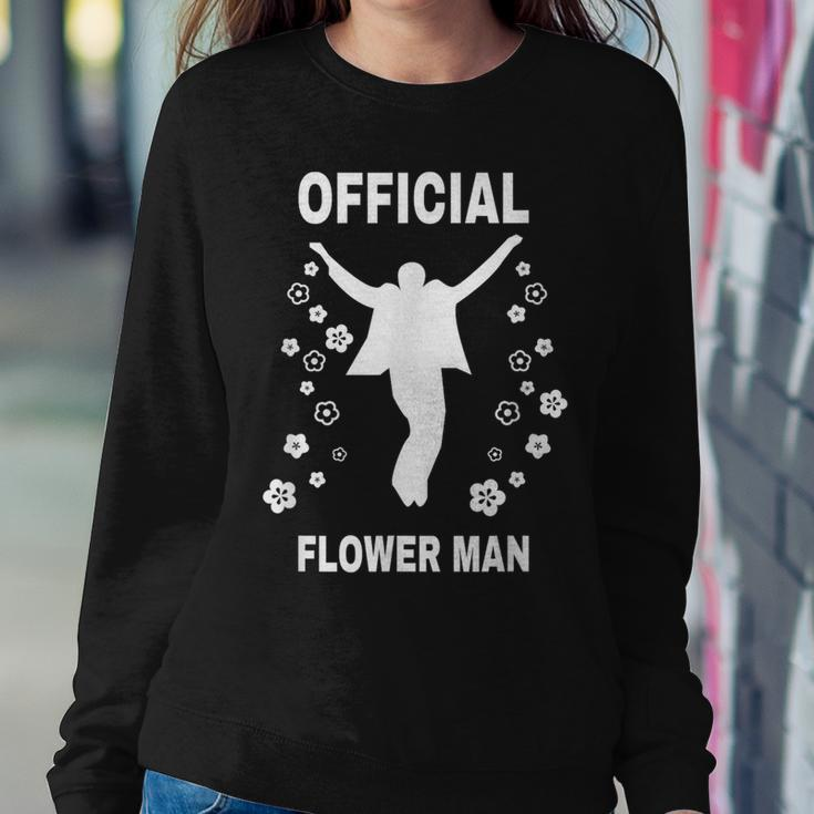 Official Flower Man Wedding Women Sweatshirt Unique Gifts