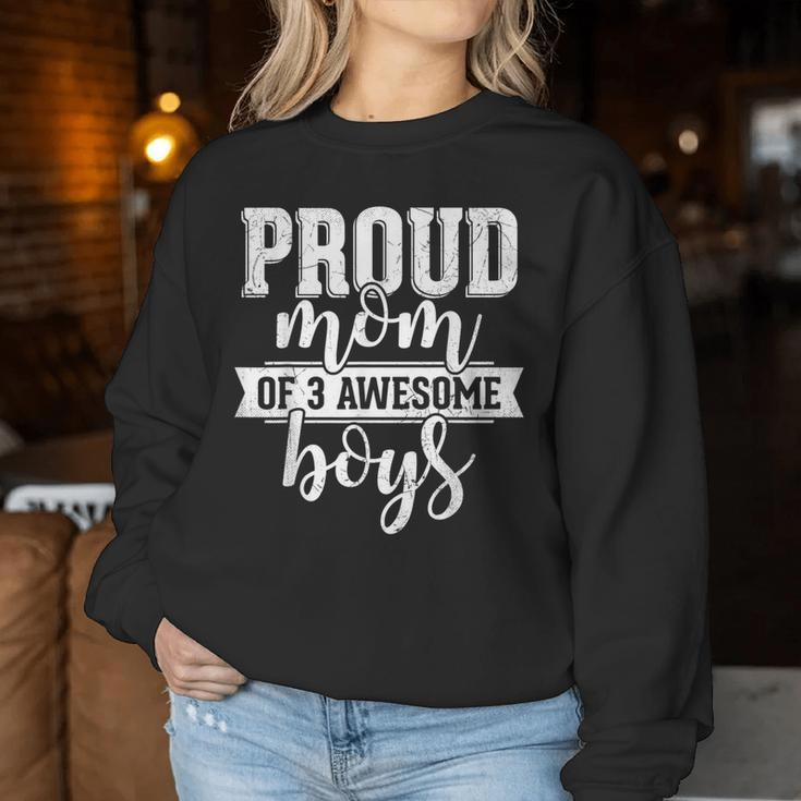 Parenting Proud Mom Trendy Graphic Women Sweatshirt Unique Gifts