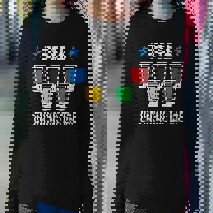 Patriot Olympic Usa Drinking Team Beer Women Sweatshirt Unique Gifts