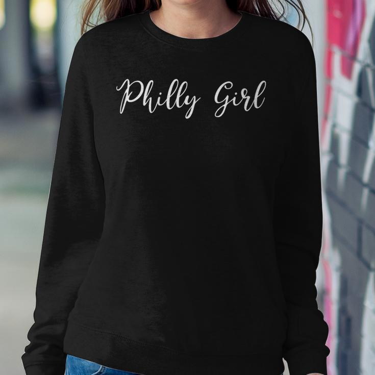 Philly Girl Philadelphia Home Town Pride Philly Jawn Cute Women Sweatshirt Unique Gifts