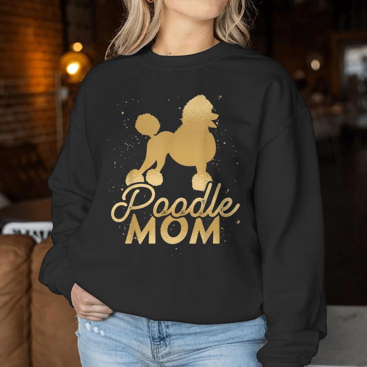 Poodle Mama Sweatshirt Frauen Lustige Geschenke