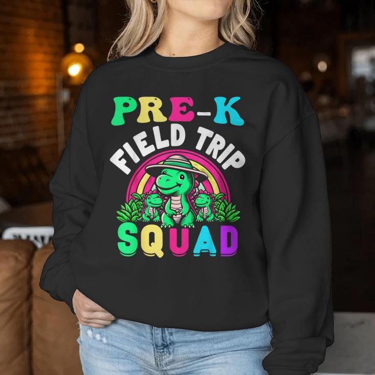 Pre-K Field Trip Squad Preschool Teacher Field Day School Women Sweatshirt Unique Gifts