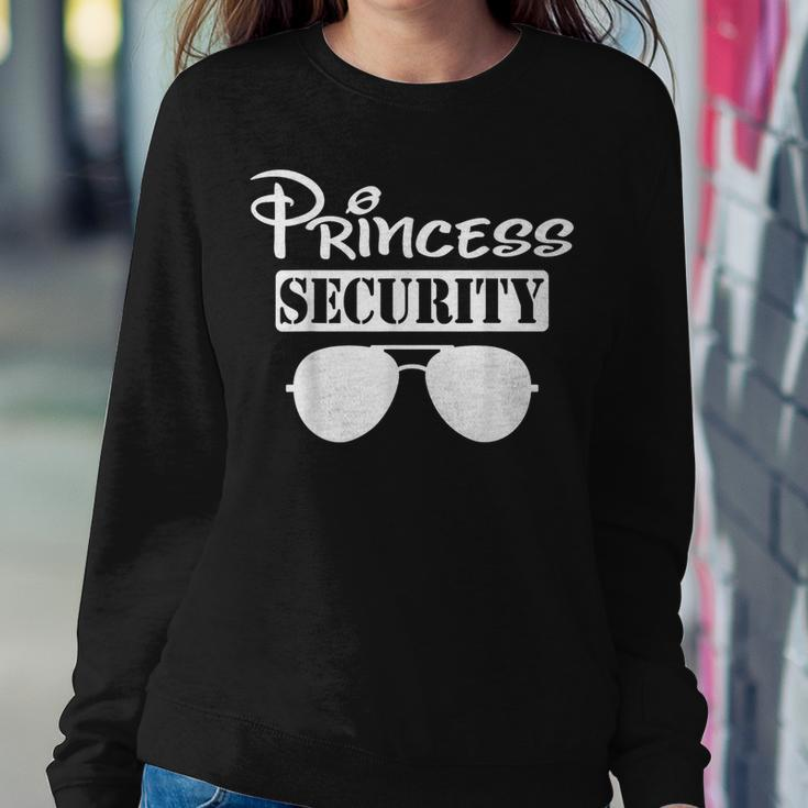 Princess Security Team Family Birthday Trip Dad Mom Daughter Women Sweatshirt Unique Gifts