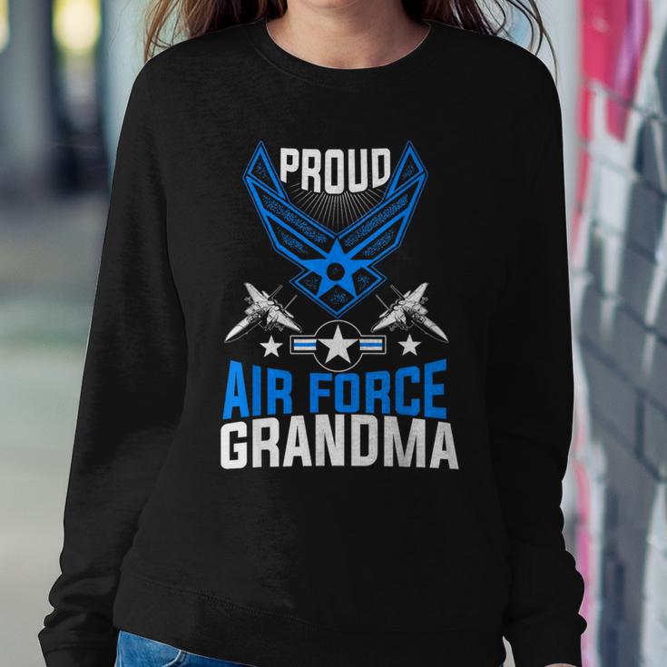 Proud Air Force Grandma Us Air Force Military Women Sweatshirt Unique Gifts