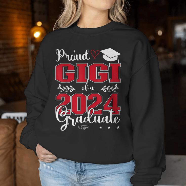 Proud Gigi Of A Class Of 2024 Graduate For Graduation Women Sweatshirt Unique Gifts