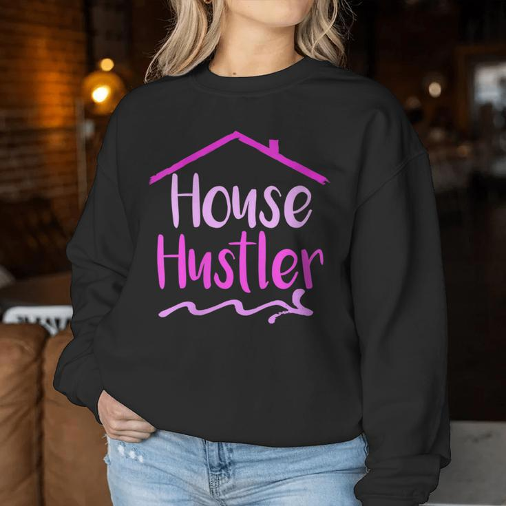 Realtor House Hustler Real Estate Agent Advertising Women Sweatshirt Unique Gifts