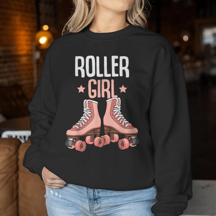 Roller Skates Roller Girl Roller Skates Roller Skates Girls Sweatshirt Frauen Lustige Geschenke