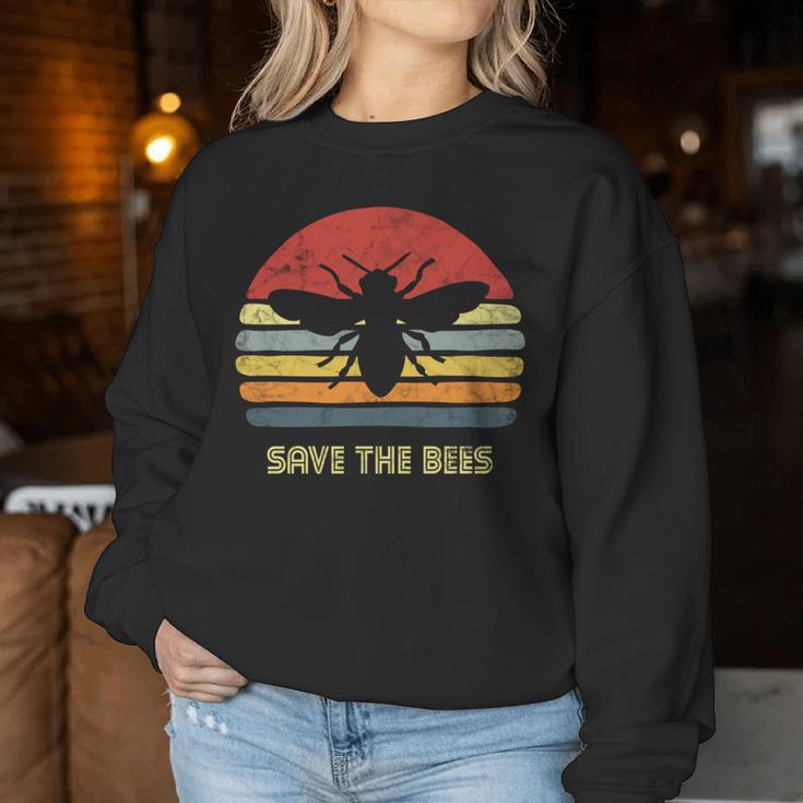 Save The Bees Beekeeper Bee Keeping Honey Lovers Women Sweatshirt Unique Gifts