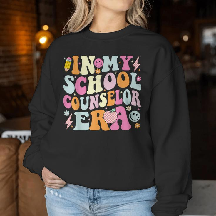 In My School Counselor Era Back To School Teacher Counseling Women Sweatshirt Funny Gifts