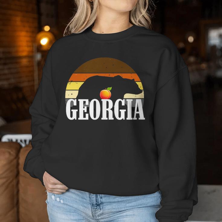 Schwuler Beefy Daddy Georgia Lgbtq Regenbogen Schwuler Papa Bear Pride Sweatshirt Frauen Lustige Geschenke