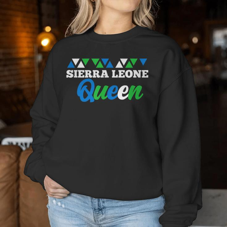 Sierra Leone Queen Women Sweatshirt Unique Gifts