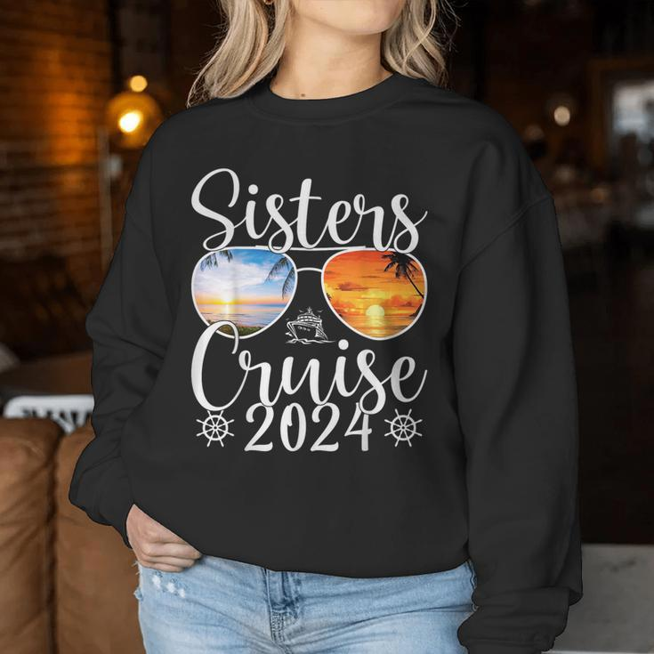 Sister's Cruise 2024 Sister Toddler Weekend Trip Women Sweatshirt Personalized Gifts