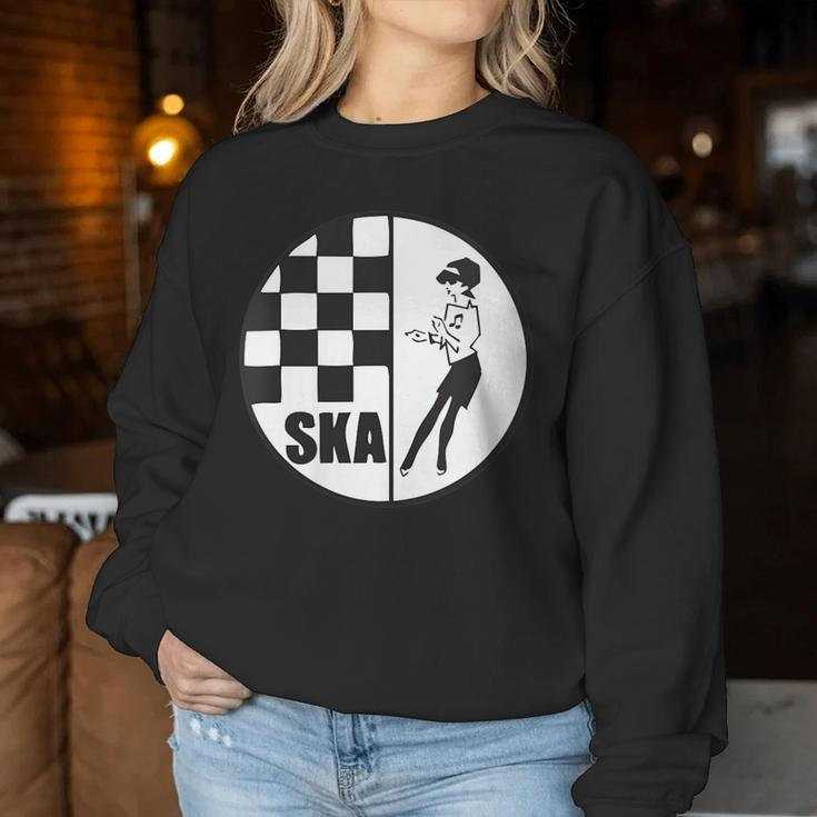 Ska Girl Ska Boy Checkered Women Sweatshirt Funny Gifts
