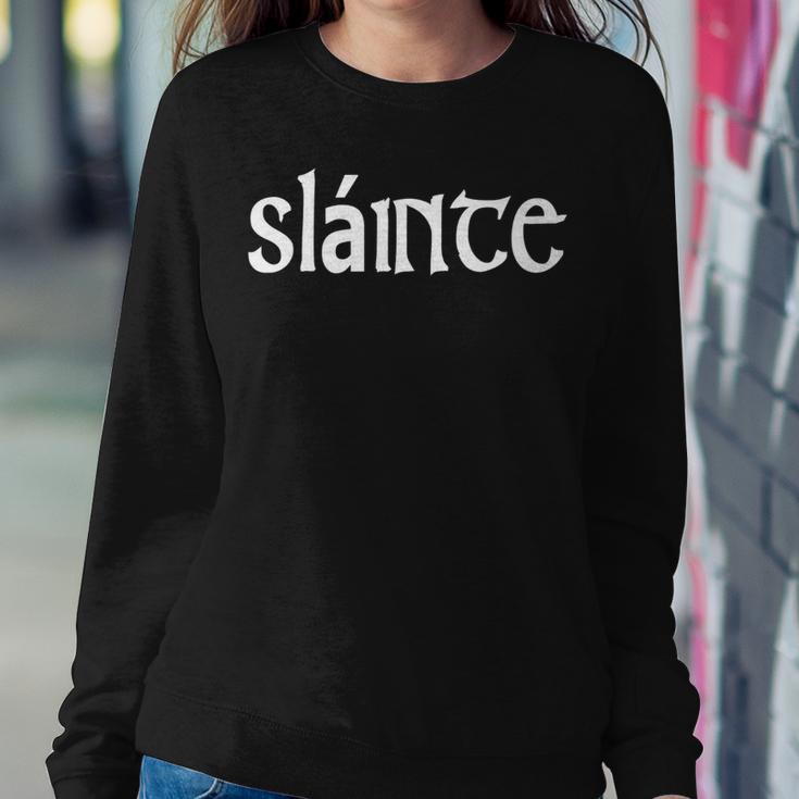 Slainte Cheers Good Health From Ireland -T Women Sweatshirt Unique Gifts