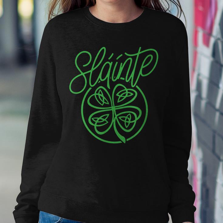 Slainte Cheers Good Health From Ireland-Women Sweatshirt Unique Gifts