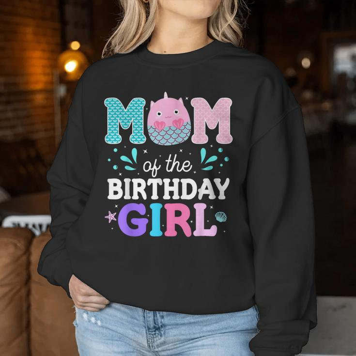 Squish Mom Mallow Matching Squish Birthday Girl Mother's Day Women Sweatshirt Unique Gifts