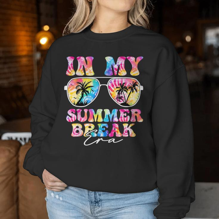 In My Summer Break Era Last Day Of School Teacher Squad Women Sweatshirt Unique Gifts
