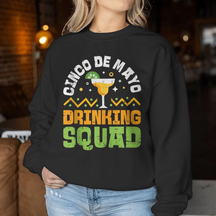 Tequila Drinking Squad Mexican Cinco De Mayo 2020 Women Sweatshirt Unique Gifts