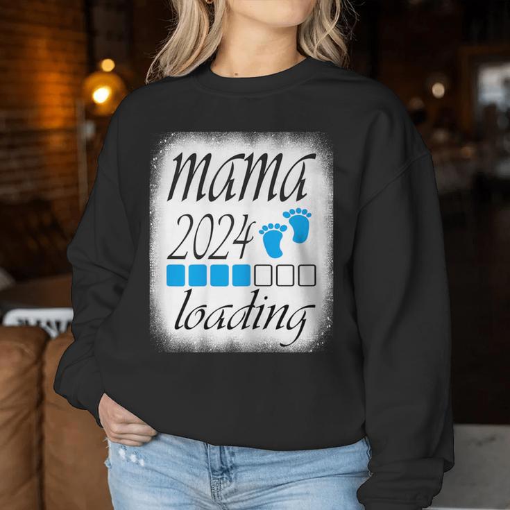 Unser Erster Muttertag Wird Bald Mama Schwangerschaft Mama Blau Sweatshirt Frauen Lustige Geschenke