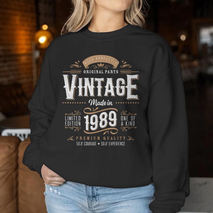 Vintage 1989 35Th Birthday 35 Year Old For Women Women Sweatshirt Unique Gifts