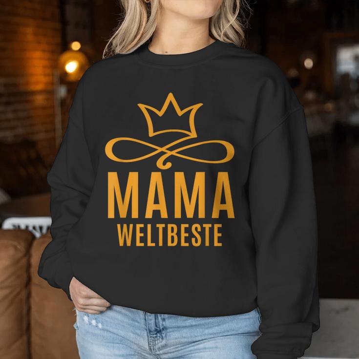 Weltbeste Mama 2024 Muttertagintage Sweatshirt Frauen Lustige Geschenke