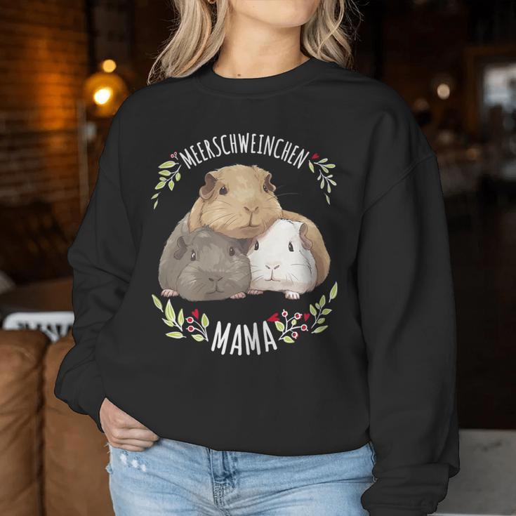 Women's Guinea Pig Mama Sweatshirt Frauen Lustige Geschenke