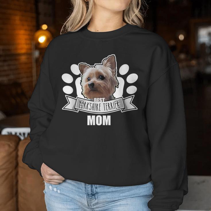 Yorkshire Terrier Dog Mama Dog Holder Sweatshirt Frauen Lustige Geschenke